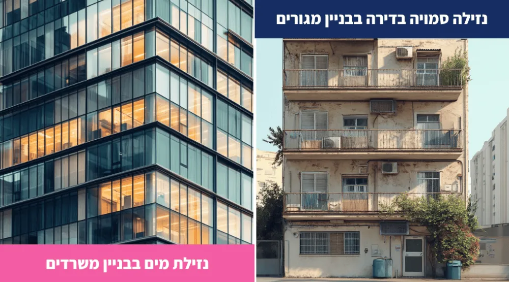 מקרי איתור נזילות שהגיעו לבית משפט