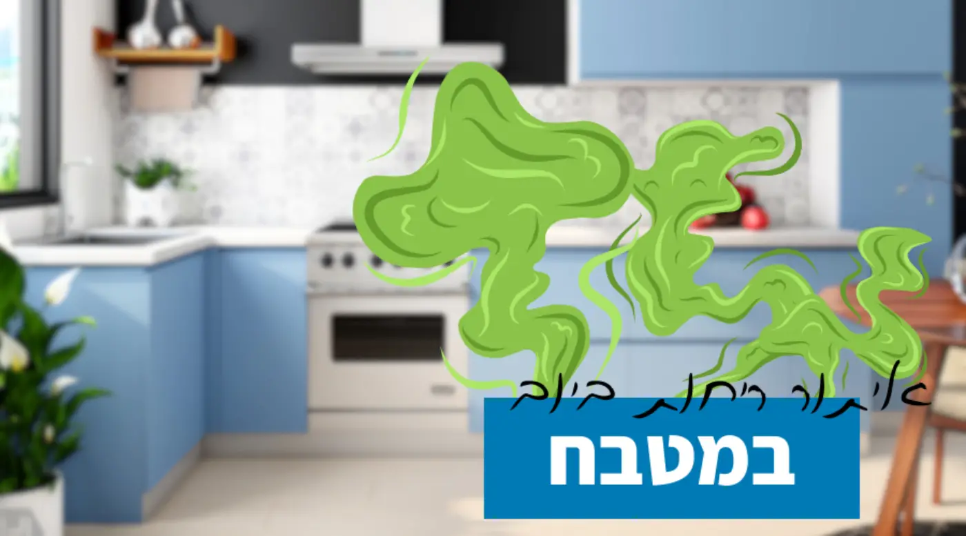 איתור ריחות במטבח