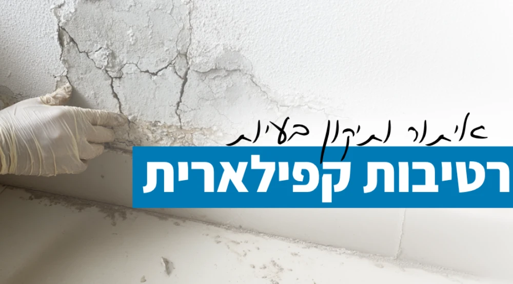 איתור ותיקון רטיבות קפילארית (3)