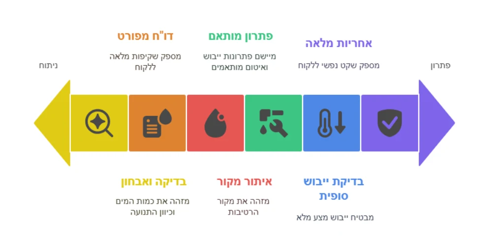 חברת איתרנו מה אנחנו מציעים בפתרון בעיות רטיבות קפילארית