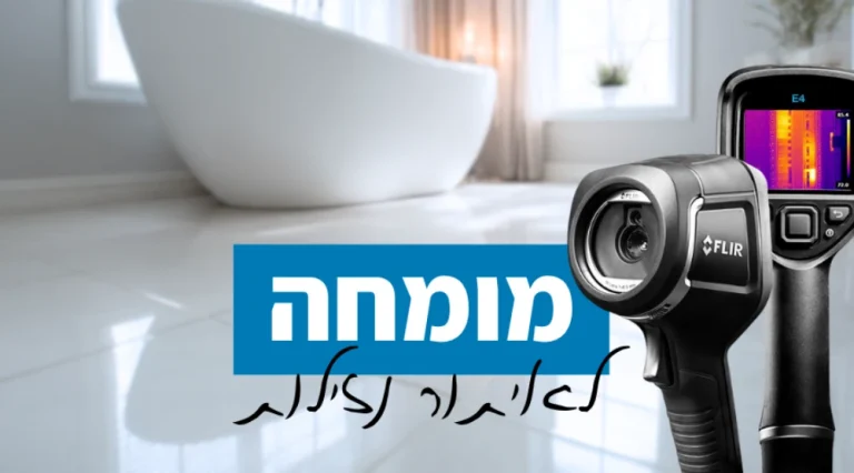 מומחה לאיתור נזילות מים