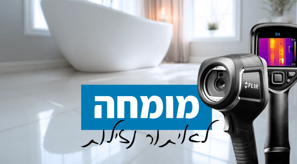 מומחה לאיתור נזילות מים