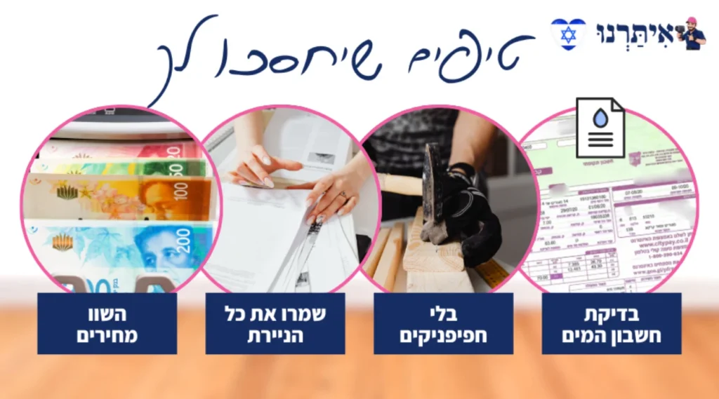 טיפים שיחסכו לך